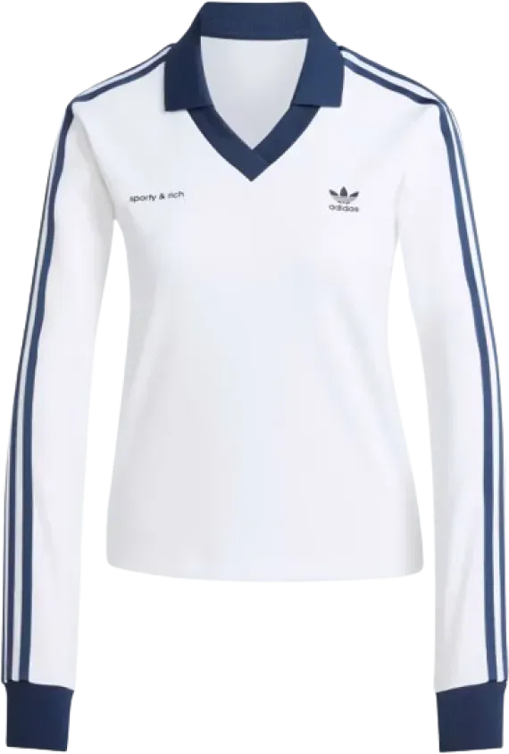 Sporty & Rich x adidas Long Sleeve Soccer Jersey WMNS NIGHT INDIGO