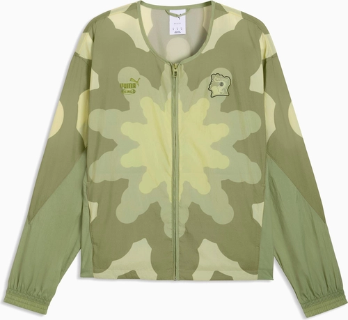Image de Puma x Salehe Bembury x Ivory Coast King Logo Relaxed Track Jacket VERT