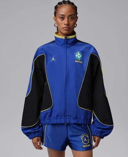 Image de Jordan Brazil Anthem Jacket WMNS OLD ROYAL BLACK