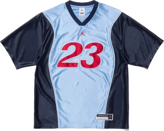 Supreme x Jordan Jersey T-Shirt BLUE