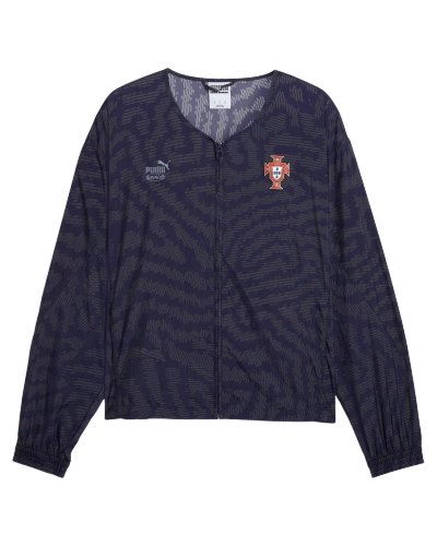 Image de Salehe Bembury x Puma x Portugal King Logo Relaxed Track Jacket DEEP PLUM