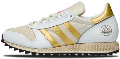 image de Goldie Adidas Silverbirch SPZL White Metallic Gold JI2085