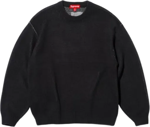 Supreme x Thrasher Sweater BLACK