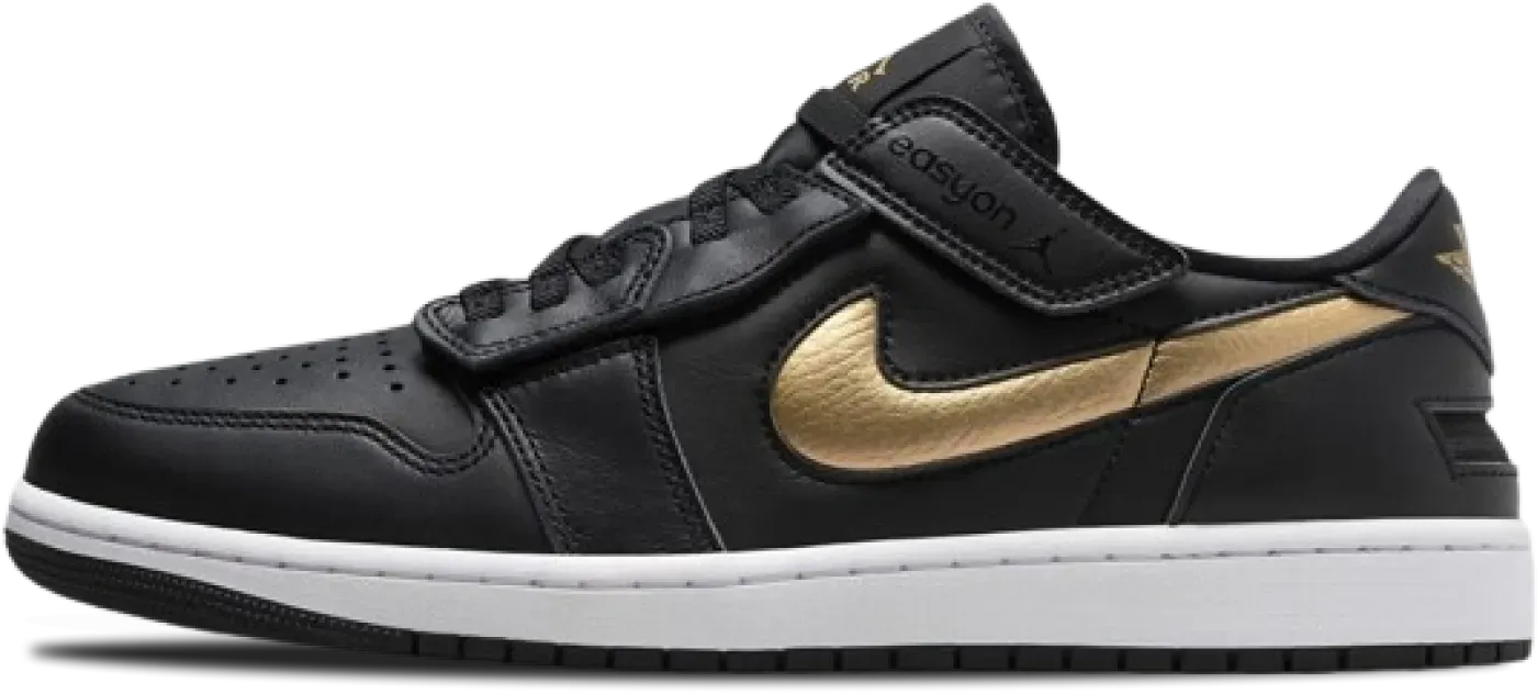 Air Jordan 1 Low Flyease BLACK GOLD DM1206 071