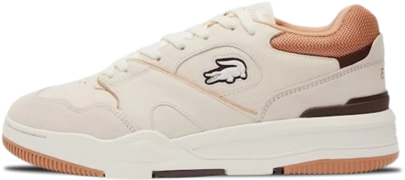 Lacoste Lineshot WHITE BROWN