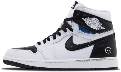 Image de Fragment Union Air Jordan 1 High OG White Black II7282-100