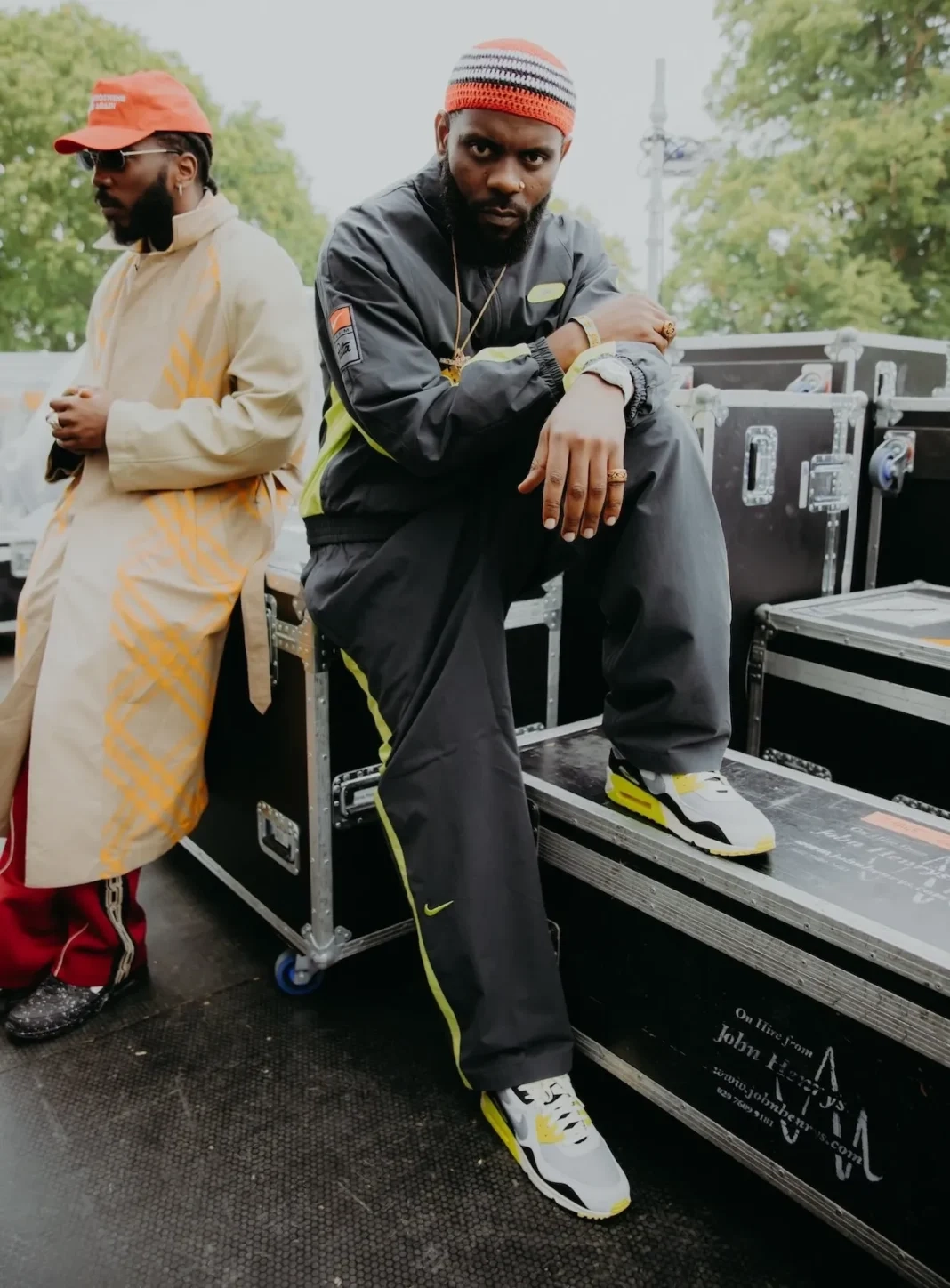 Patta x Nike Air Max 90 Cyber Green Odumodublvck festival Londres