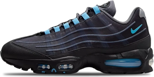Nike Air Max 95 Big Bubble Tech Black University Blue IH7853-002 image