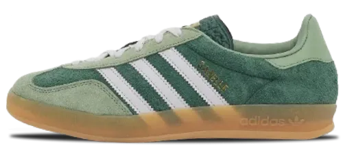 Adidas Gazelle Indoor Mineral Green Silver JI0323 image