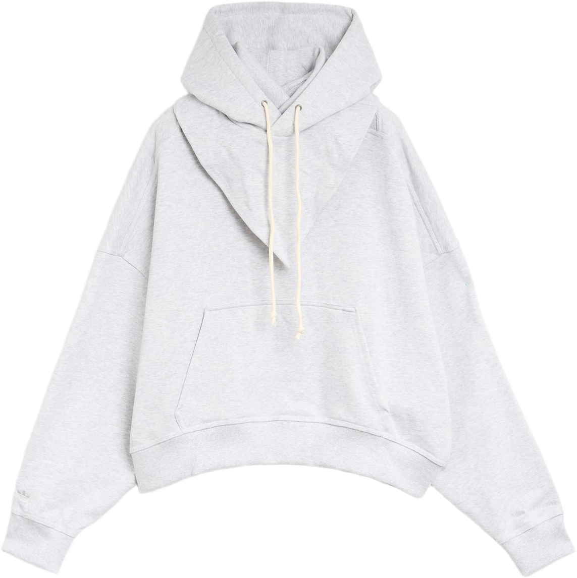 Bad Bunny x adidas Relaxed Hoodie Light Grey Heather