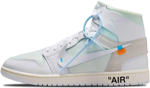 Image de Off White x Air Jordan 1 High Og White AA3834-100