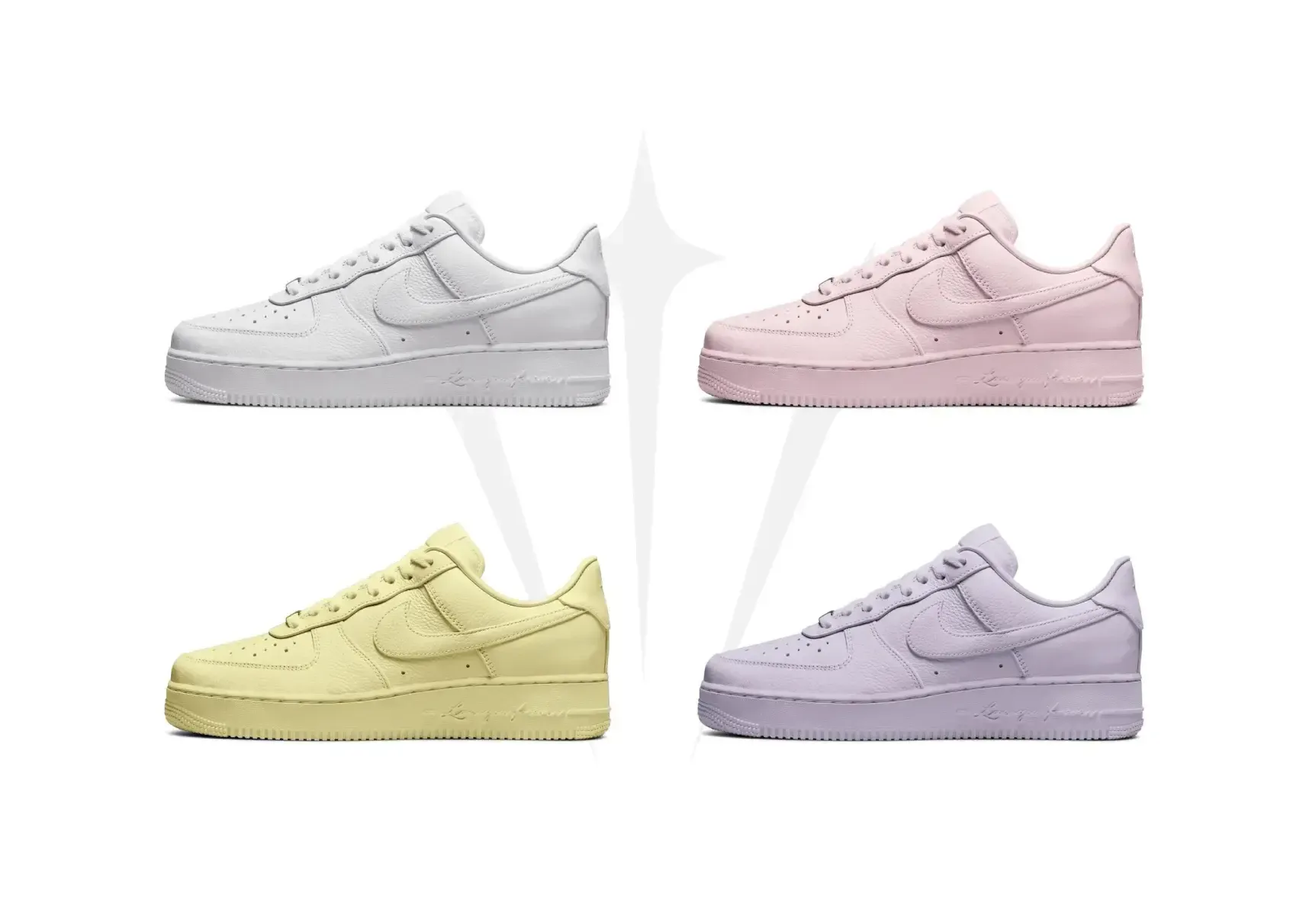Nocta x Nike Air Force 1 Low Certified Lover Boy Paster Pack 2025