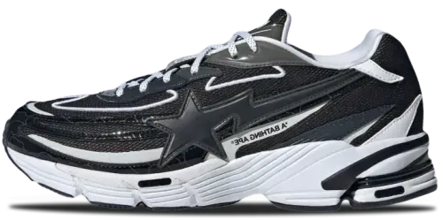 image de Bape Adidas Orketro Black White JH6361