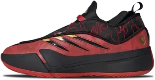 image de Bape Adidas Dame 9 Better Scarlet IH0786