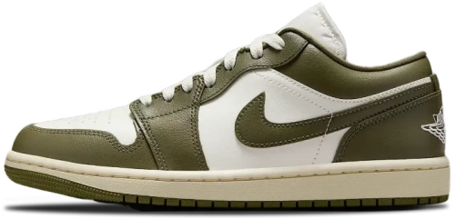 Image de Air Jordan 1 Low WMNS Medium Olive DC0774-122