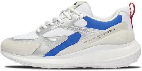 image de Lacoste L003 Evo White Blue 47SMA0121-5T9