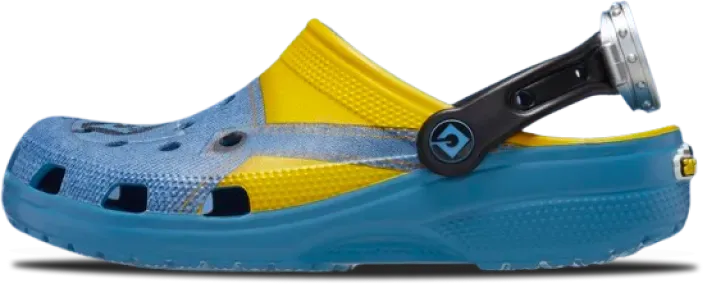 Minions Crocs Classic Clog Yellow Blue