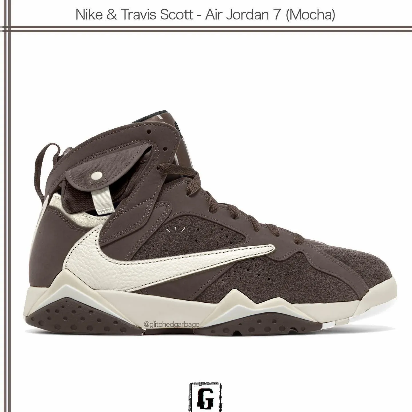 mock up travis scott air jordan 7 2023