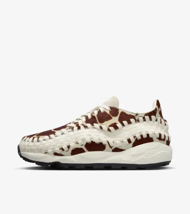 nike air footscape woven cow print FB1959-100