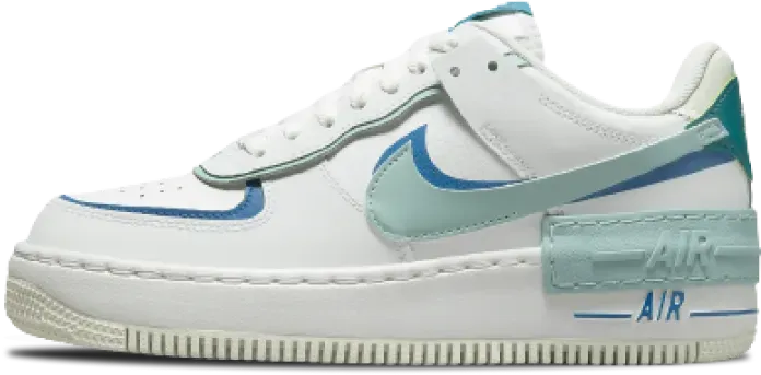 Nike Air Force 1 Low Shadow WMNS WHITE INDUSTRIAL BLUE