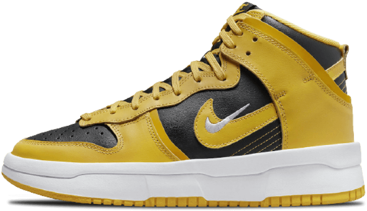 nike dunk high rebel goldenrod