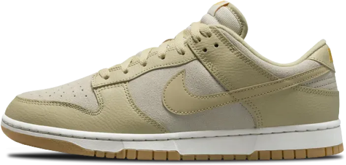 nike dunk low khaki suede gum