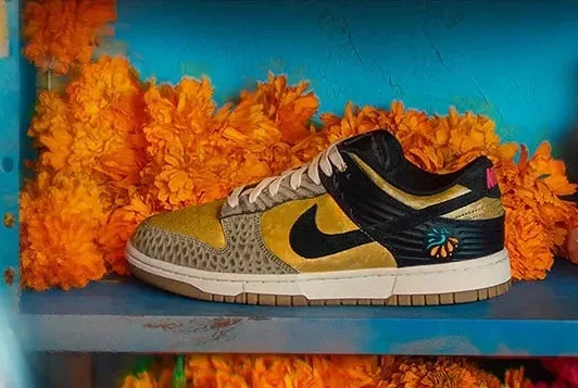 nike dunk low prm dia de los muertos FQ8148-010