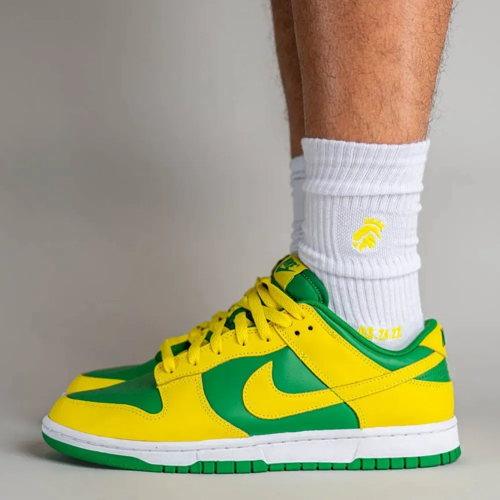 nike dunk low retro reverse brazil