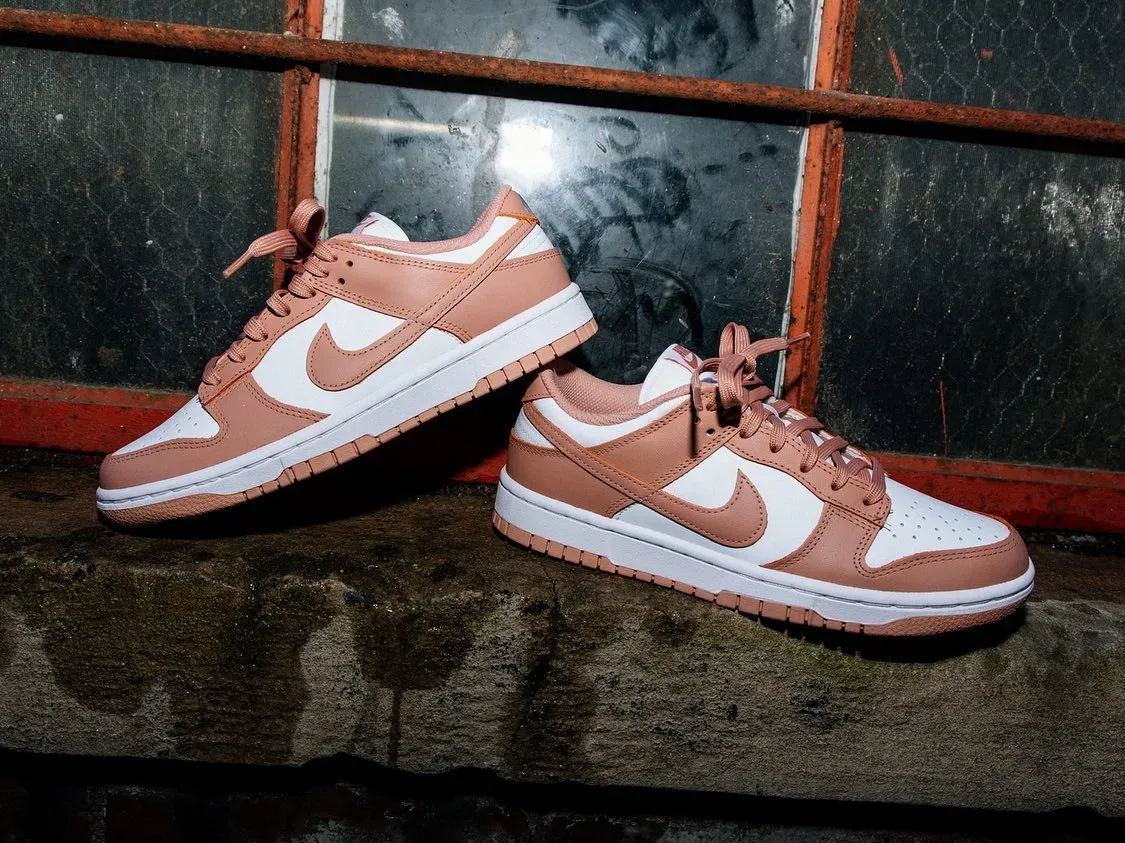 nike dunk low rose whisper