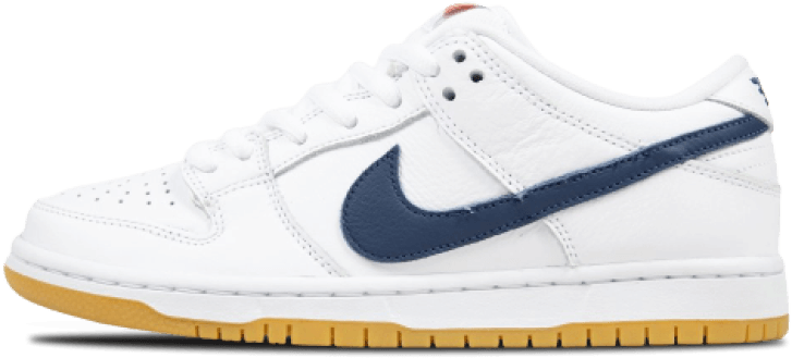 Nike SB Dunk Low Pro ISO Orange Label WHITE NAVY