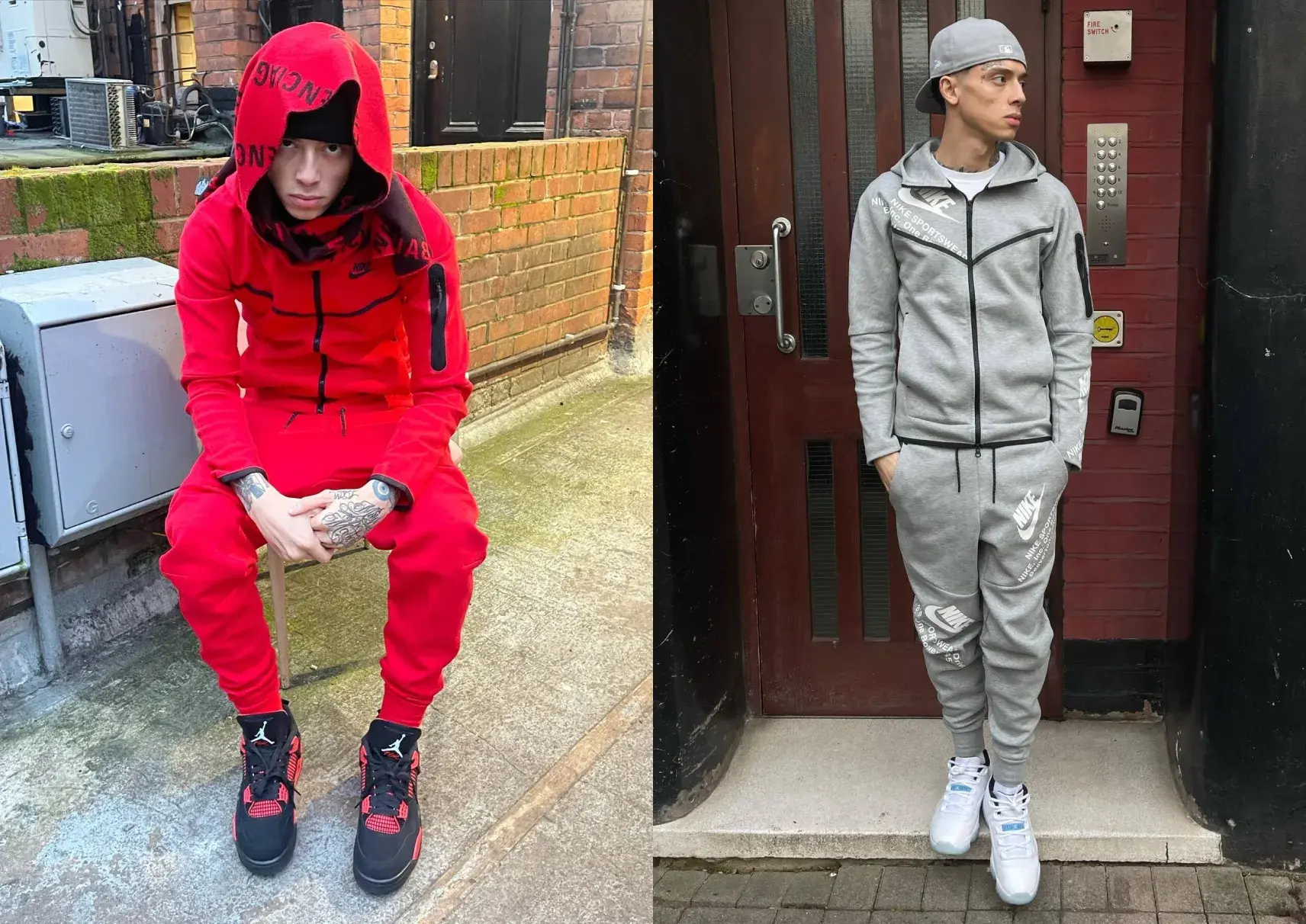 nike tech fleece central cee