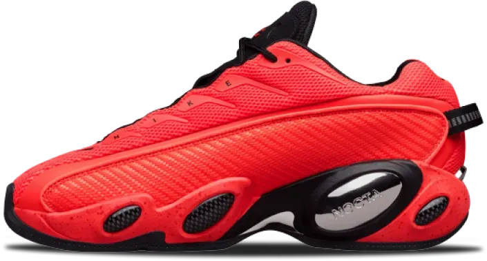 nocta x nike glide bright crimson