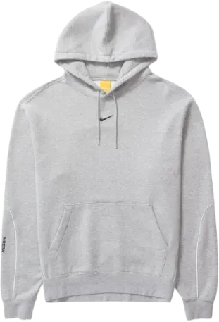 Nocta Nikelab Hoodie Fleece Grey Heather Fn7659 063 image