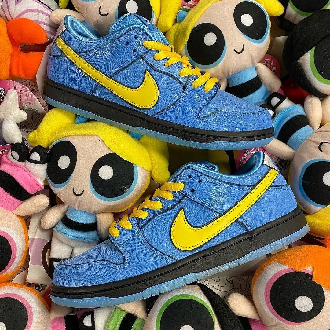 powerpuff girls nike sb dunk low bubbles FZ8320-400
