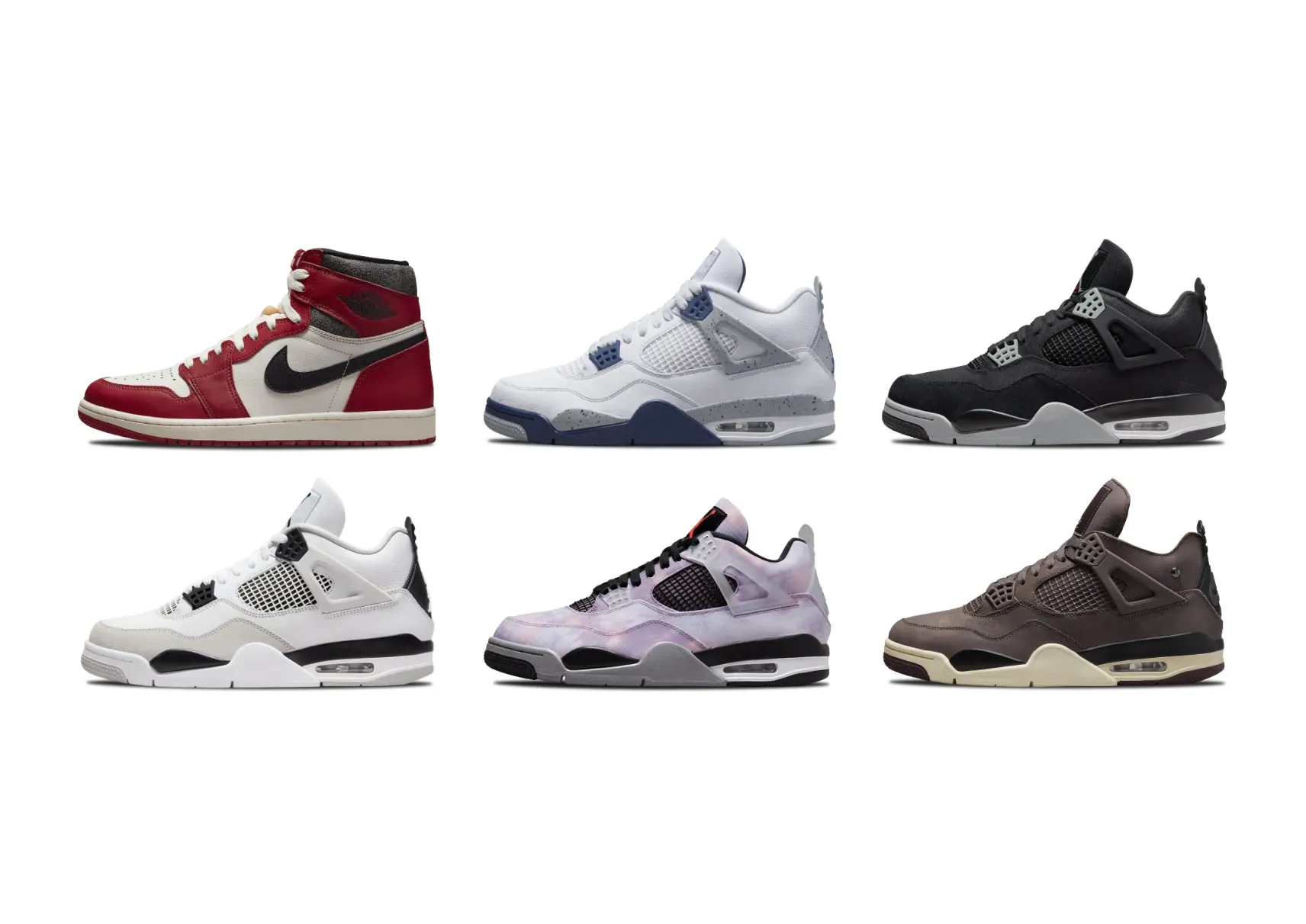 restock air jordan 1 retro high og lost and found air jordan 4
