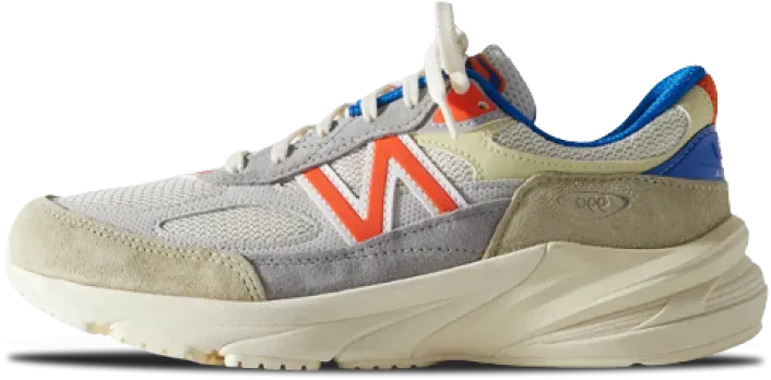 Kith x Madison Square Garden x New Balance Made in USA 990V6 ANTIQUE WHITE SCARLET 