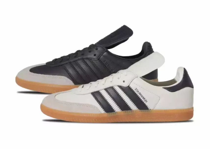 pharell williams adidas samba humanrace