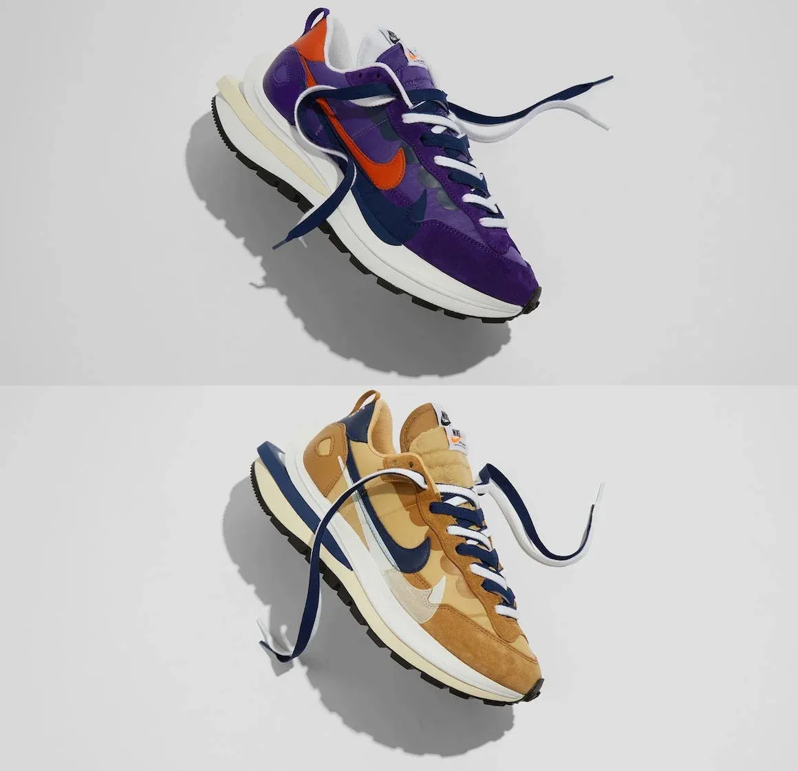 sacai nike vaporwaffle dark iris sacai nike vaporwaffle sesame