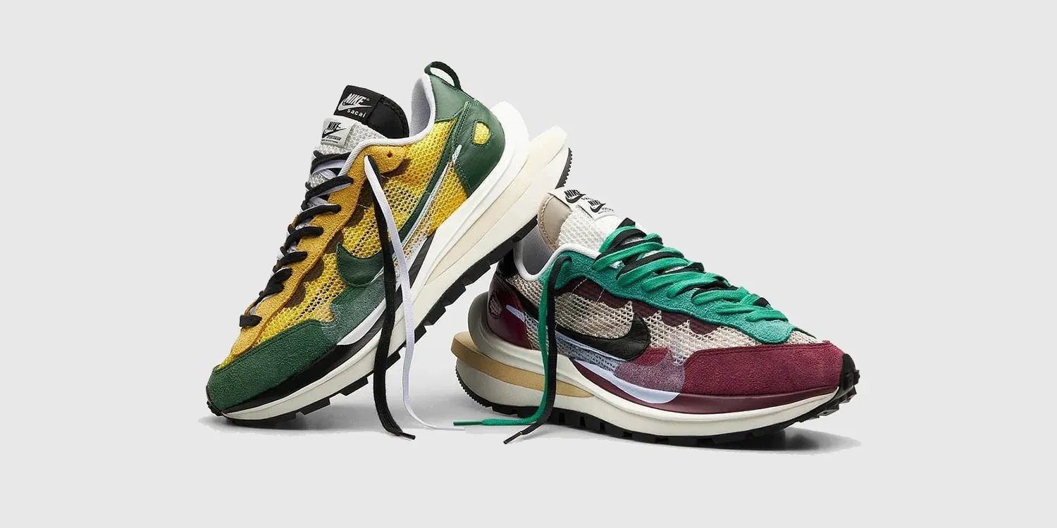 sacai nike vaporwaffle tour yellow sacai nike vaporwaffle vilain red