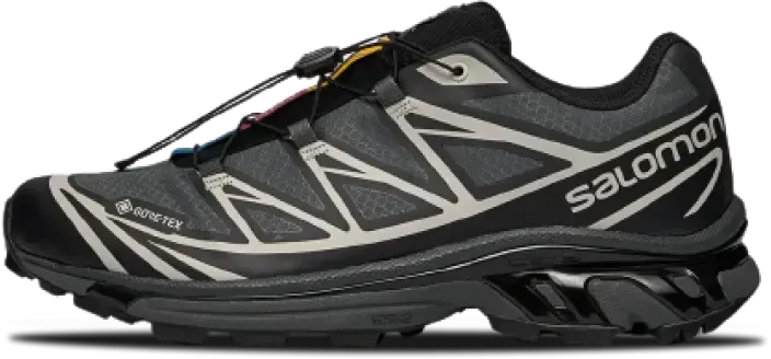 salomon xt6 gore tex black lunar rock L41663500
