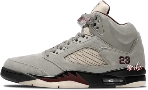 Image de A Ma Maniére Air Jordan 5 Light Bone FD1330-006