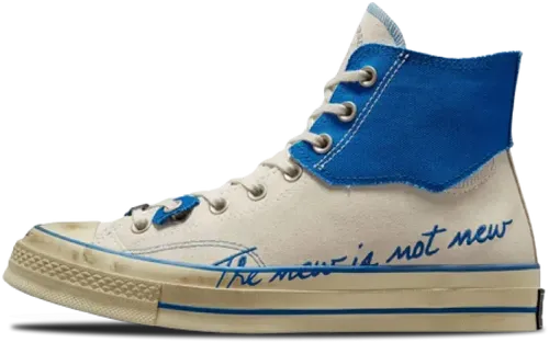 image de ADER ERROR Converse Chuck 70 Hi White Blue Black A04455C