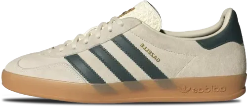 image de Adidas Gazelle Indoor Cream Collegiate Green IH7502