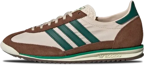 image de Adidas SL 72 Og Linen Brown Green JH8648