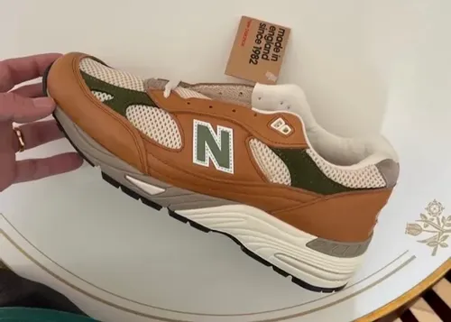 Image de Aimé Leon Dore New Balance 991 Tan Leather