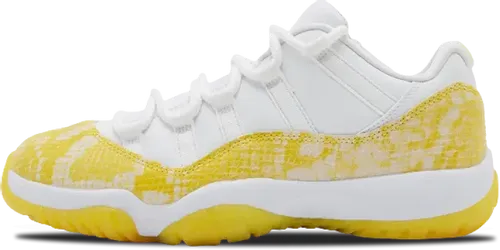 image de Air Jordan 11 Low WMNS Yellow Snakeskin AH7860-107