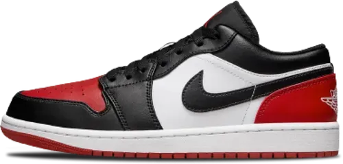 Air Jordan 1 Low Bred Toe 2.0 553558-161
