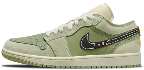 Image de Air Jordan 1 Low Craft SE “Light Olive” FD6819-300