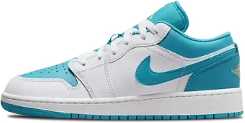 Air Jordan 1 Low GS Aquatone 553560-174