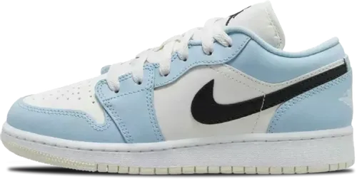 Air Jordan 1 Low GS Ice Blue Black 554723-401
